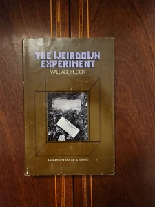 THE WEIRDOWN EXPERIMENT WALLACE HILDICK 1ST PRINTING 1976 HCDJ CRIME MYSTERY - Picture 1 of 6