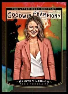 2019 UD GOODWIN CHAMPIONS SPLASH OF COLOR KRISTEN LEDLOW #116 - Picture 1 of 2