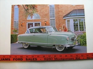 1952 NASH Rambler Custom Country Club color photo from NOS calendar--nice '52 - Picture 1 of 1
