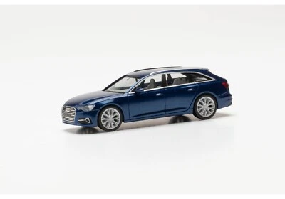Herpa Audi A6 Avant, blue sepang metal 1:87 430647-004 modellismo - Immagine 1 di 4