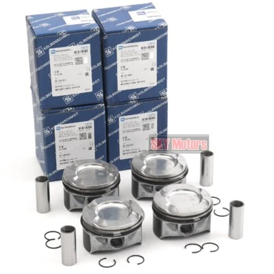 Juego de 4 pistones y anillos de motor para Mercedes-Benz C160 C180 C200 1.5T 2640301900 Foto 1 de 4