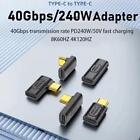 40 Gbit/s USB-C-Adapter 90 Grad/gerader USB-C-Extender. Neu U5 Lot C0A9