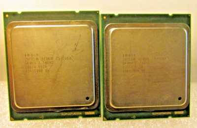 Matched Pair Intel Xeon Processor E5-2680 SROKH. Pre-owned tested working Foto 1 de 4
