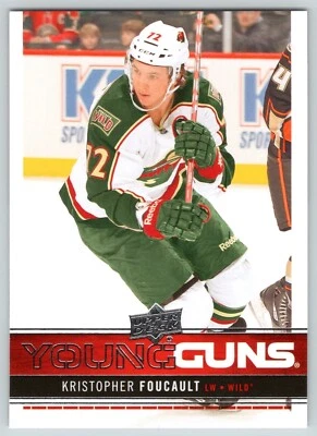 KRISTOPHER FOUCAULT RC YOUNG GUNS 2012-13 UPPER DECK 12-13 NO 226          32124 - Image 1 of 2