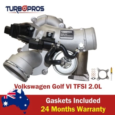 Cargador turbo Billet de actualización premium para Volkswagen Golf VI TFSI 2,0 L Foto 1 de 4