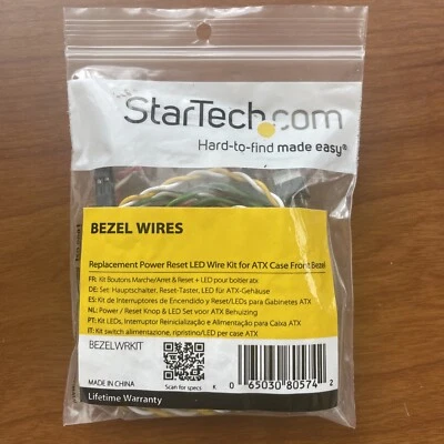 StarTech.com Replacement Power Reset LED Wire Kit for ATX Case Front Bezel - Image 1 of 2