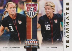 2012 PANINI AMERICANA - WOMAN'S SOCCER TEAMMATES - YOU PICK - Picture 1 of 1