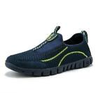 New Mens Mesh Slip Resistant Work Athletic Low Top Pull On Leisure Running Shoes