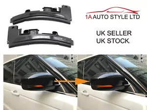 Dynamic smoked flowing LED wing mirror indicators light Range Rover Evoque 11-14 - Picture 1 of 11