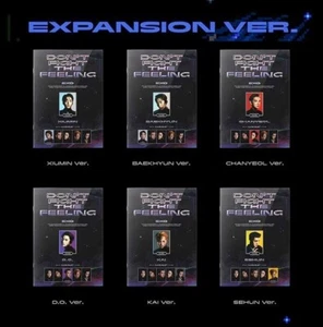 EXO Special Album DON’T FIGHT THE FEELING Expansion Ver Random CD+Book+Card+Gift - Imagen 1 de 10