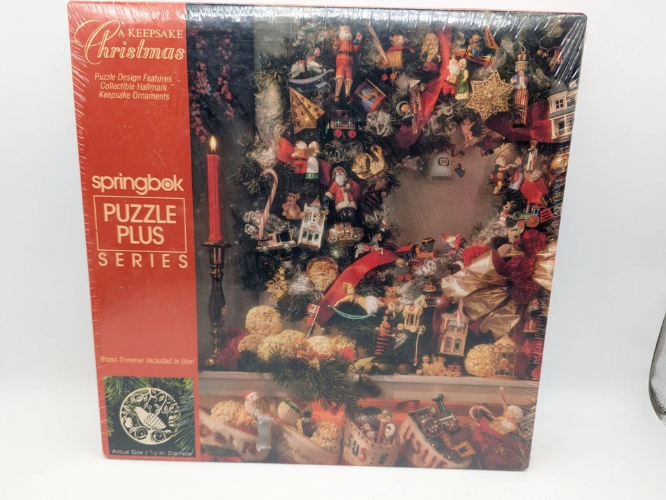 A Keepsake Christmas, Springbok Puzzle, 500 Piece, 1990 - Image 1 of 1