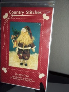 Country Stitches Santa Claus Sewing Pattern Brenda Gervais - Picture 1 of 3