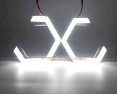 for Subaru Impreza WRX STI angel eye hexagon Demon Corona DRLLED halo ring lamp - Image 1 of 4