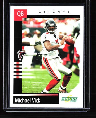 2003 Score Michael Vick #154 - Image 1 of 2