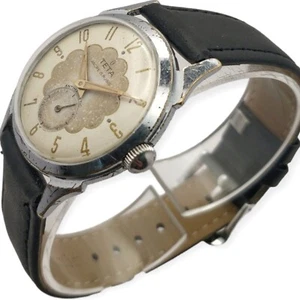 Teta 33mm 1950s Mécanique Cupillard 233 LEBROCANTHEURE MONTRE VINTAGE WATCH - Photo 1 sur 6