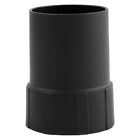 Long Connector for 50mm Inner Diameter Vacuum Cleaner Hose Sturdy and Black