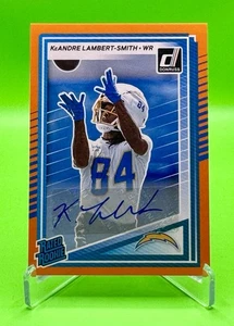 2025 Donruss Calcio KeAndre Lambert-Smith Classificato Esordienti Autografi Arancione RC - Foto 1 di 2