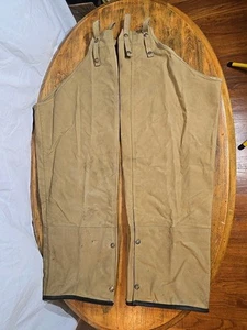 Vintage CC Filson Style 23H Jagd Chaps Hose Blech Tuch gewachste Baumwolle - Regular - Bild 1 von 11