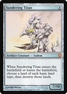 Sundering Titan #13 (Foil) (MP) From the Vault: Relics V10 Magic MTG - Picture 1 of 1