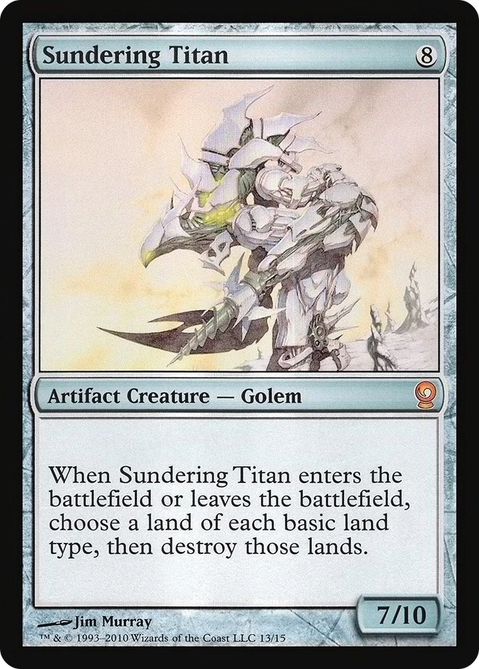 Sundering Titan #13 (Foil) (MP) From the Vault: Relics V10 Magic MTG - Image 1 of 1