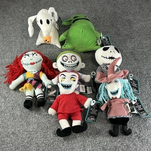 NWT! Disney Walgreens Exclusive Plush Set Nightmare Before Christmas Complete OS - Picture 1 of 12