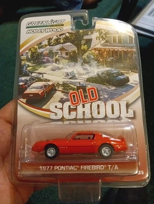 GreenLight Collectibles Hollywood Old School 1977 Pontiac Firebird T/A 1:64 S5 - Image 1 of 2