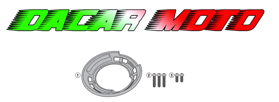 Flangia per borse da serbatoio HONDA CRF1000L Africa Twin 2016 2017 2018 GIVI Foto 1 de 1