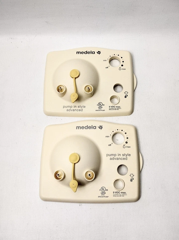 Extractor de leche Medela placas faciales solamente - piezas de repuesto de placa frontal - lote de 2 Foto 1 de 1