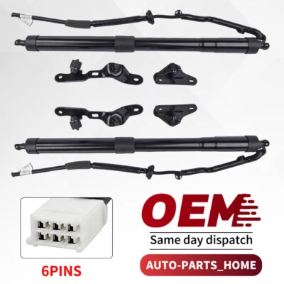 2PCS Rear L+R Tailgate Power Hatch Lift Support Strut For Toyota RAV4 2013-2018 - Image 1 of 4