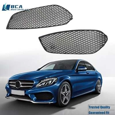 Juego de cubierta de orificio de luz antiniebla para parachoques delantero Mercedes-Benz CLA250 CLA45 AMG 2014-16 Foto 1 de 4