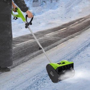 Schneekehrmaschine Elektrische Schneefräse Schneeräumgeräte Schneefräse 1200W - Bild 1 von 18