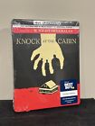 Knock At The Cabin - Steelbook (4K Uhd, Blu-Ray, Digital) New/Sealed