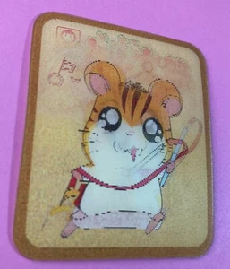 Hamtaro No.09 Torahamu-chan Little Hamster 3d mini size card japan - Picture 1 of 7