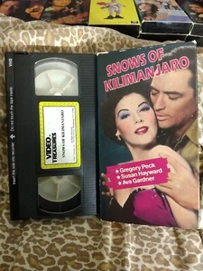 Snows of Kilimanjaro VHS Gregory Peck - Picture 1 of 1