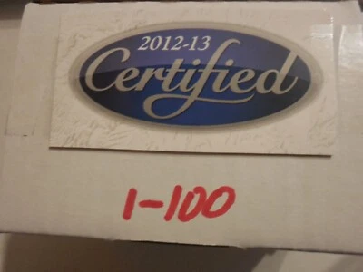 2012/2013 Panini Certified Hockey base 1-100 U PICK - Image 1 of 2