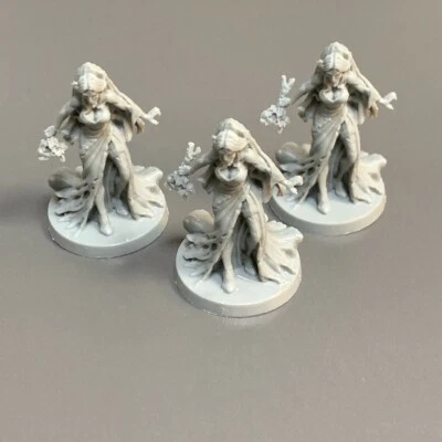 3PCS Zombie Bride Spawn Miniatures Zombicide 2nd Edition Board Game Figures     - Image 1 of 4
