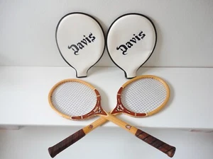 2 Vintage DAVIS TAD 'HI-POINT' VICTOR Tennis Rackets--wilson prince---see photos - Picture 1 of 12