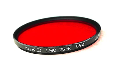 55mm NIKO LMC 25-R RED Contrast Filter - Multi Coated - Thin - NEW - Image 1 of 3