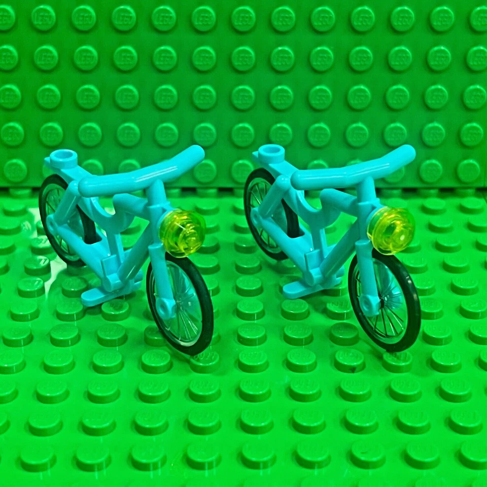 Motocicletas Lego para minifiguras: moto de tierra de policía deporte crucero ATV bicicletas Foto 1 de 1