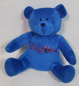 Fiesta Dollywood Teddy Bear Plush Blue Stuffed Animal Toy Souvenir 10" - Picture 1 of 4