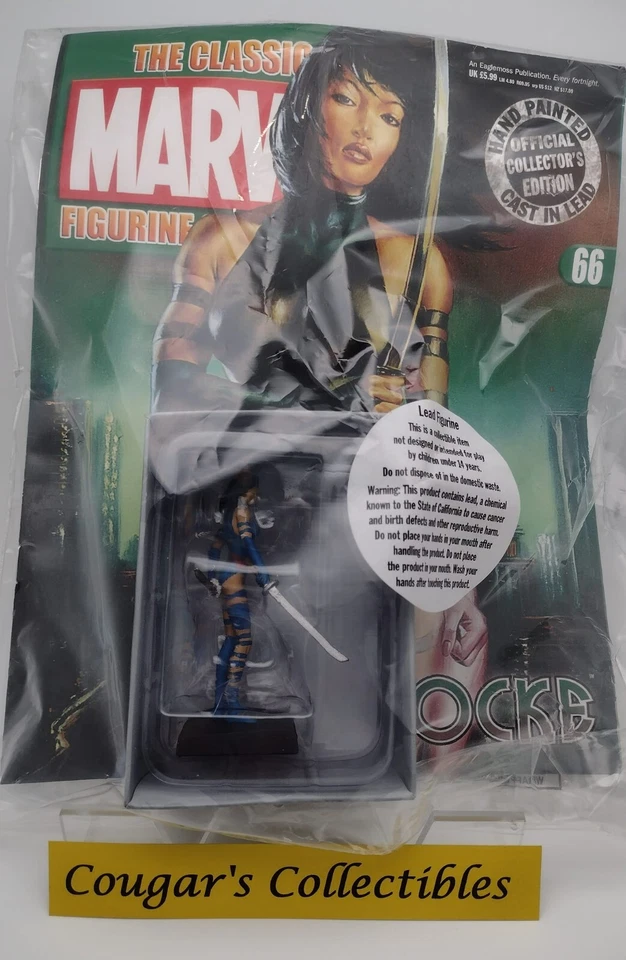 CLASSIC MARVEL FIGURINE COLLECTION MAGAZINE #66 PSYLOCKE - Image 1 of 1