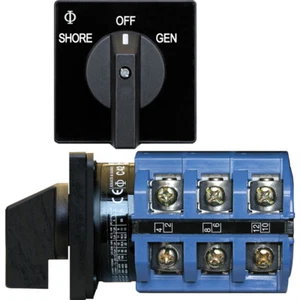 Blue Sea Systems 9019-Bss Rotary Switch 240Vac 65 Amp Off 2 Position - Picture 1 of 2
