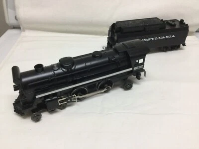 Lionel O-scale 4-4-2 Steam Locomotive 8632 & Pennsylvania Square Back Tender - Image 1 of 4