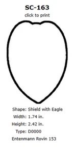 STRONG LEATHER 807N7-163 RECESSED CLIP ON BELT /NECK W/ CHAIN ENTENMANN ROVIN153 - Picture 1 of 3