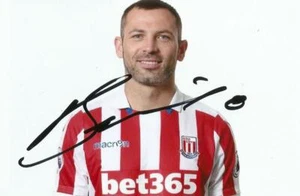STOKE: PHIL BARDSLEY SIGNED 6x4 PORTRAIT PHOTO+COA - Picture 1 of 1