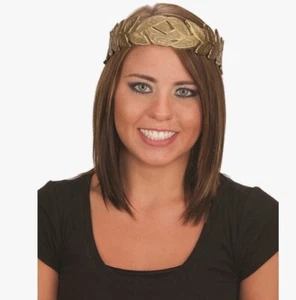 Caesar Laurel Wreath - Roman/Greek - Foam - Gold - Costume Accessory - One Size - Picture 1 of 1