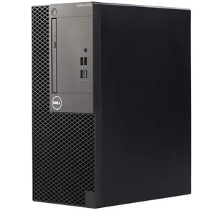 Computadora de escritorio Dell PC torre procesador Intel 8 GB RAM 500 GB HDD Windows 10 WiFi - Imagen 1 de 4
