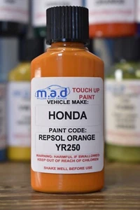 HONDA REPSOL ORANGE - YR250 FARBAUSBESSERUNGSSET 30ML CBR *HELIOS LACK * - Bild 1 von 2