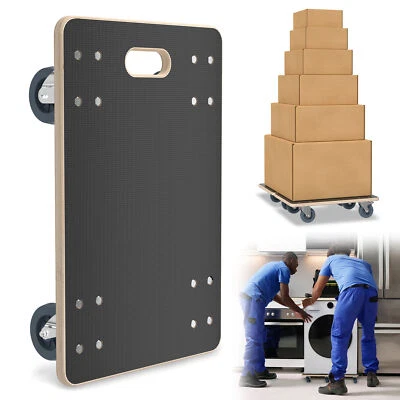 1X/2X Transportroller Transportwagen 60 x 40 cm mit 4 Lenkrollen Rollbrett Neu - Bild 1 von 4