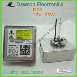 1PC D5S Philips Xenon Bulb K Original Genuine HID D5S 12V 25W PK32d-7 Bulbs NEW - Picture 1 of 4